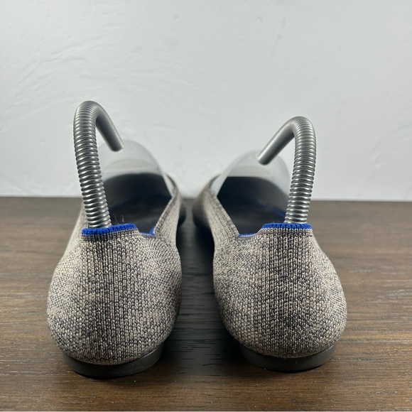 Rothy's The Point Heather Grey Women's Ballet Flats size 8.5 - Picture 4 of 7